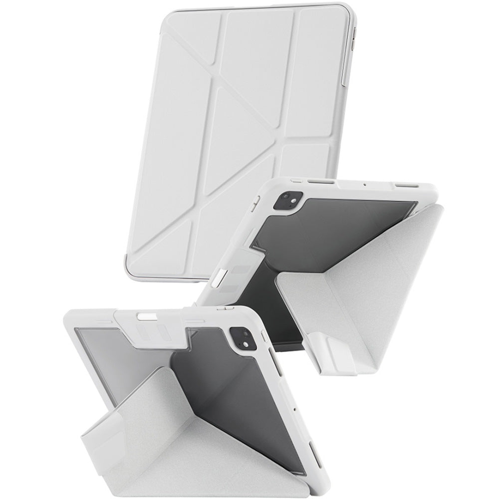 Schutzhülle für iPad Pro 13" 2025 / 2024, CARE by PanzerGlass TPU Essential Case, Hellgrau-Transparent