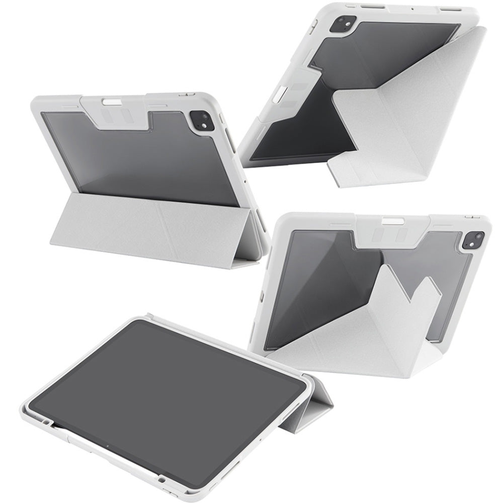 Schutzhülle für iPad Pro 13" 2025 / 2024, CARE by PanzerGlass TPU Essential Case, Hellgrau-Transparent