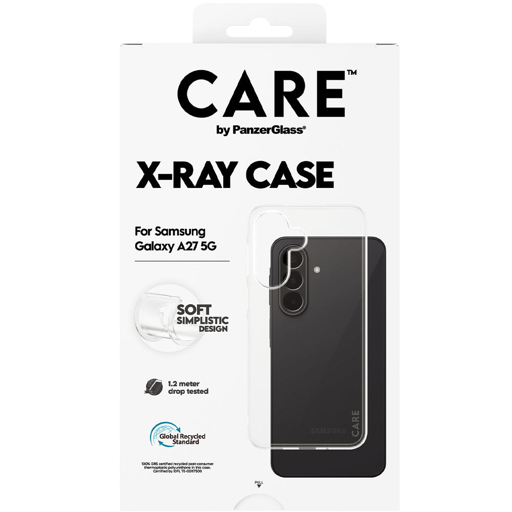 Handyhülle für Galaxy A27 5G, CARE by PanzerGlass X-Ray, Transparent