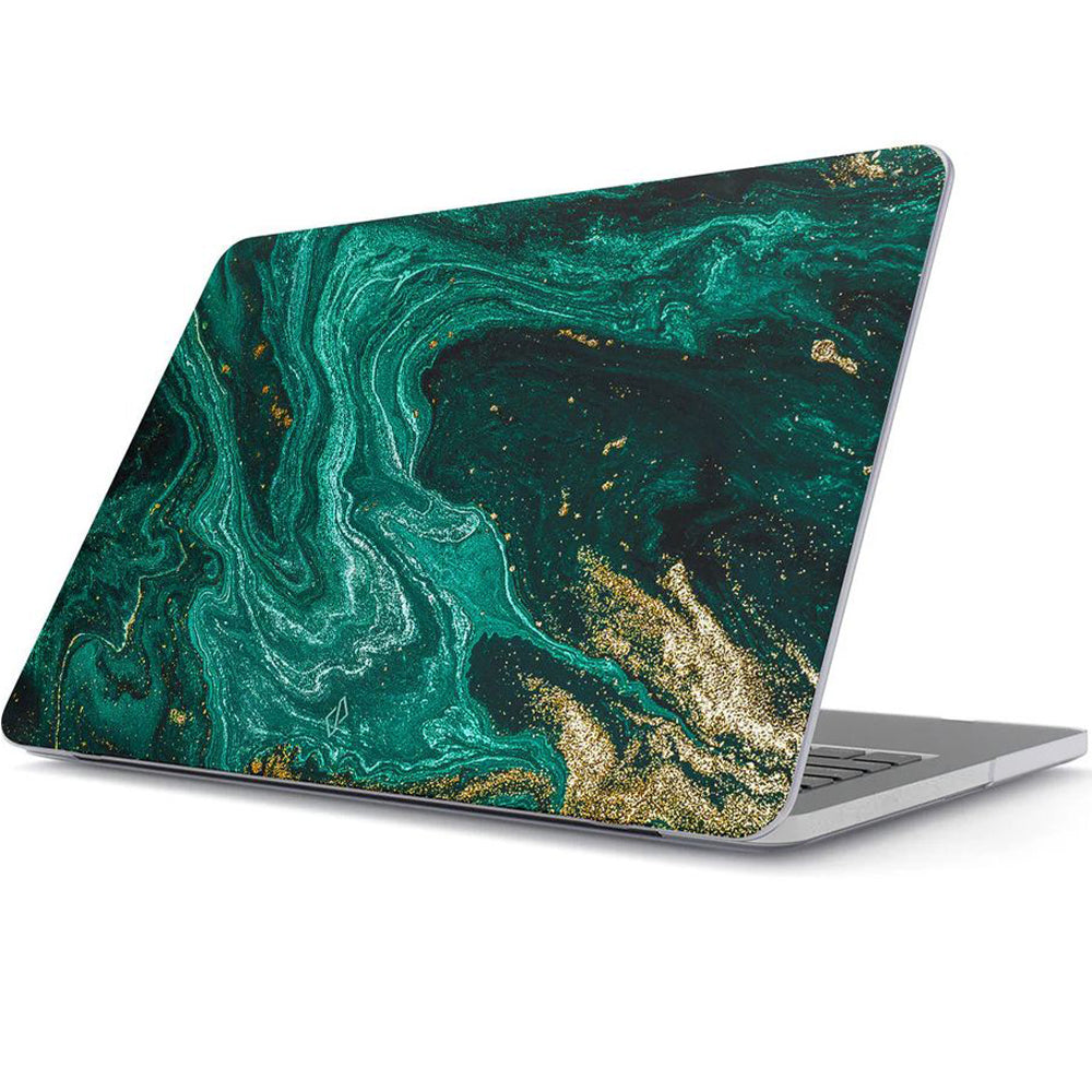 Schutzhülle Burga Emerald Pool Tough für MacBook Air 13.6" M4 / M3 / M2, Mehrfarbig marine