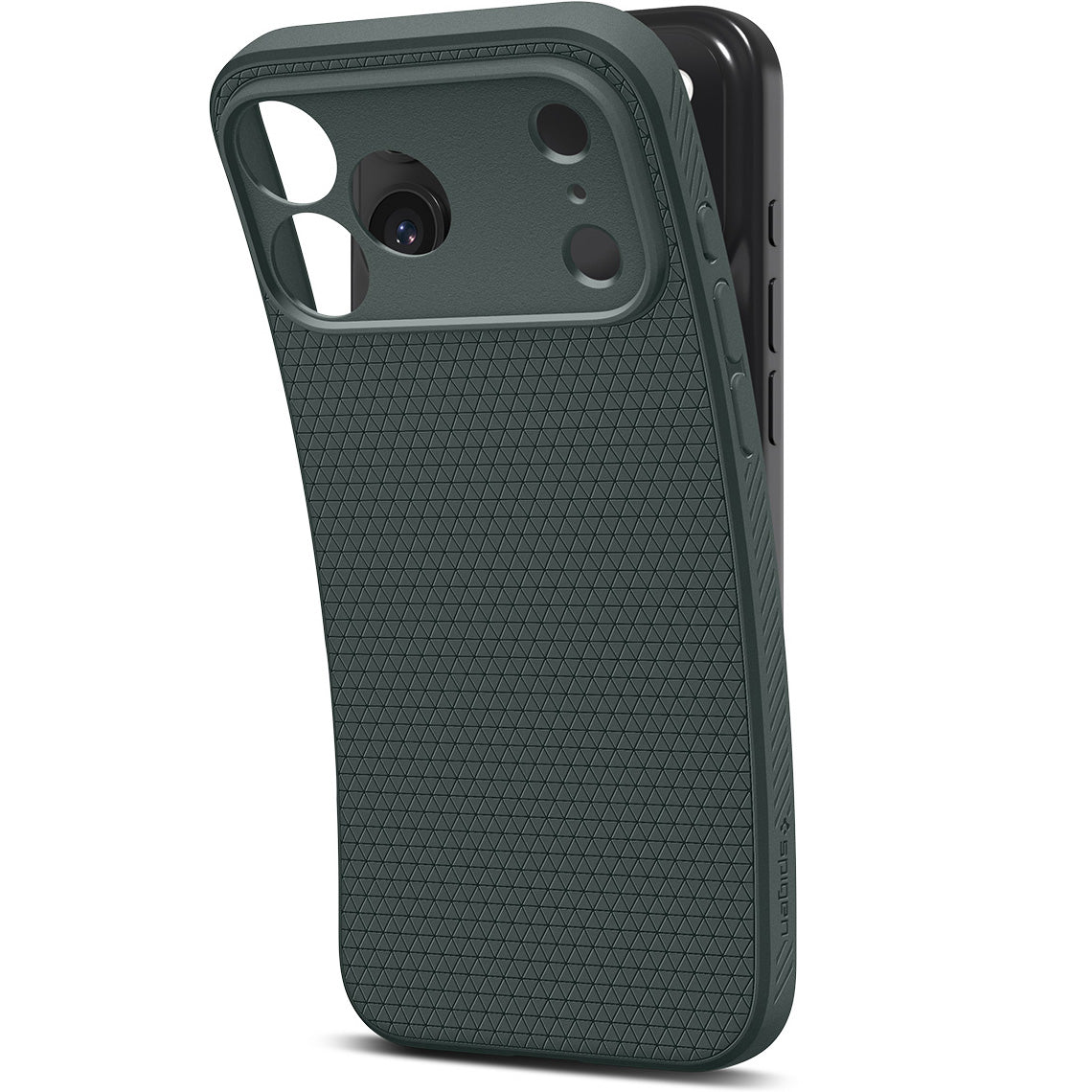 Handyhülle für iPhone 17 Pro Max, Spigen Liquid Air, Grün
