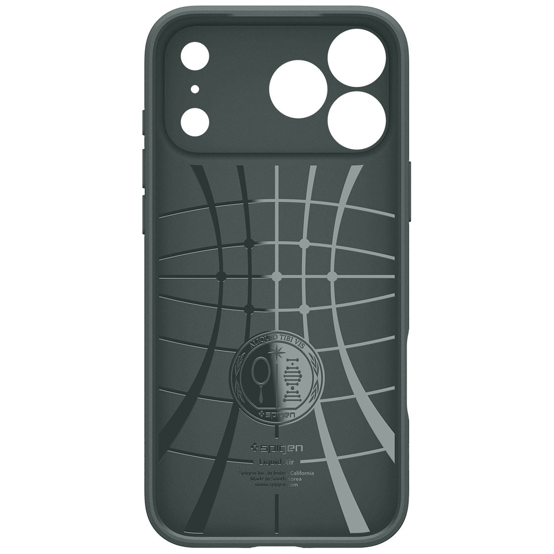 Handyhülle für iPhone 17 Pro Max, Spigen Liquid Air, Grün