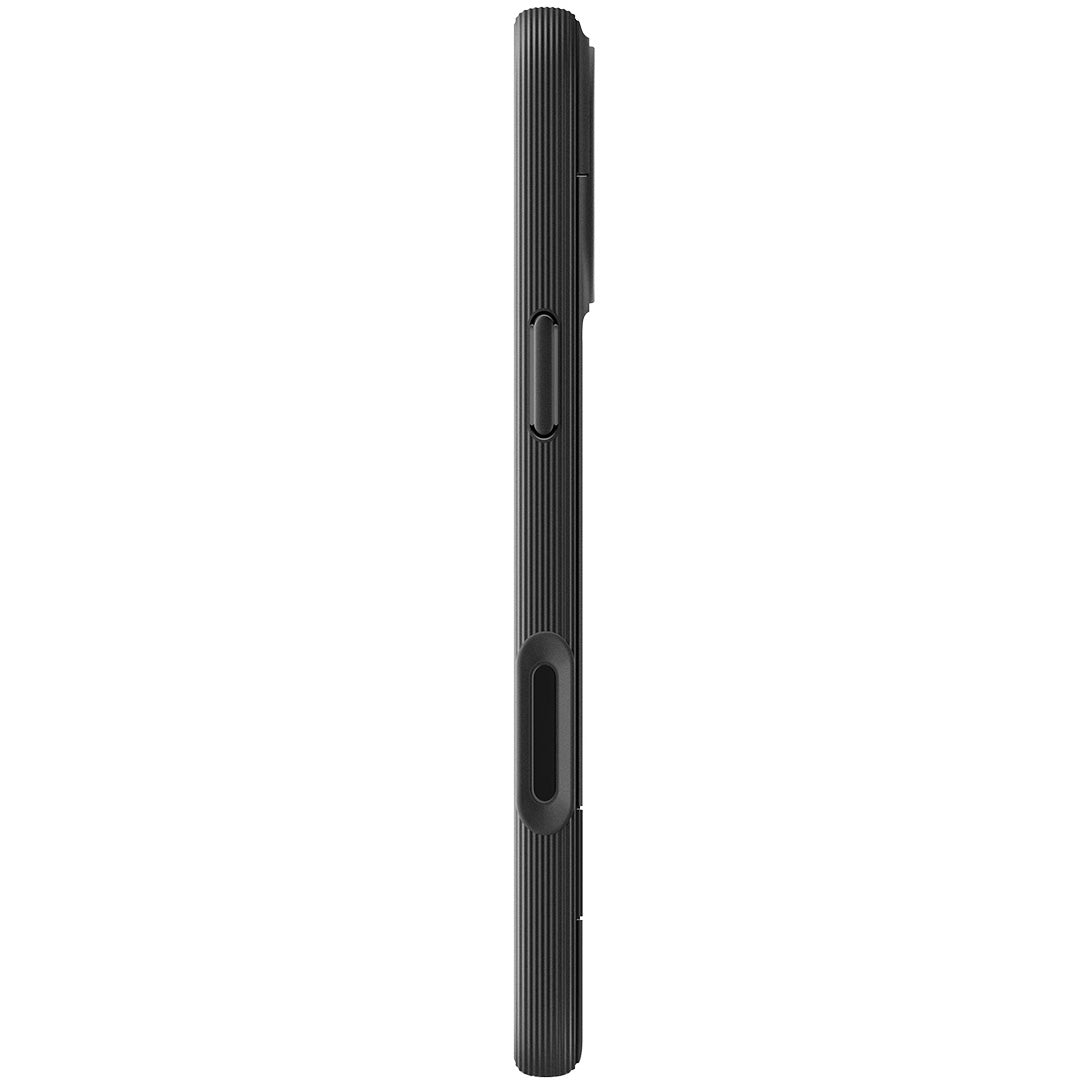 Handyhülle für iPhone 17 Pro Max, Spigen Parallax S Mag mit MagSafe, Schwarz