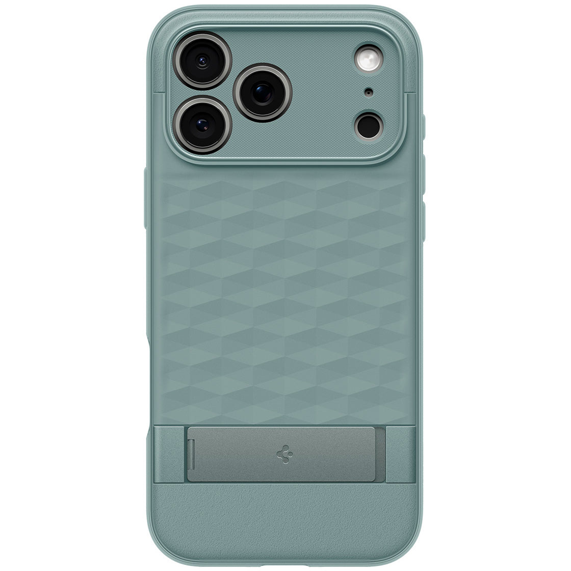 Handyhülle für iPhone 17 Pro Max, Spigen Parallax S Mag mit MagSafe, Grün