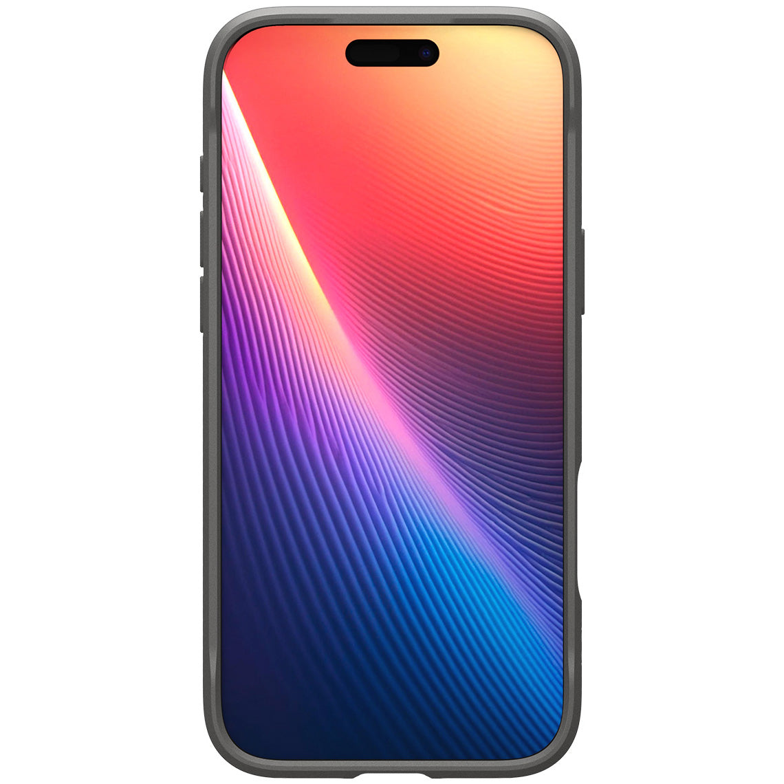 Handyhülle für iPhone 17 Pro, Spigen Rugged Armor Mag mit MagSafe, Grau