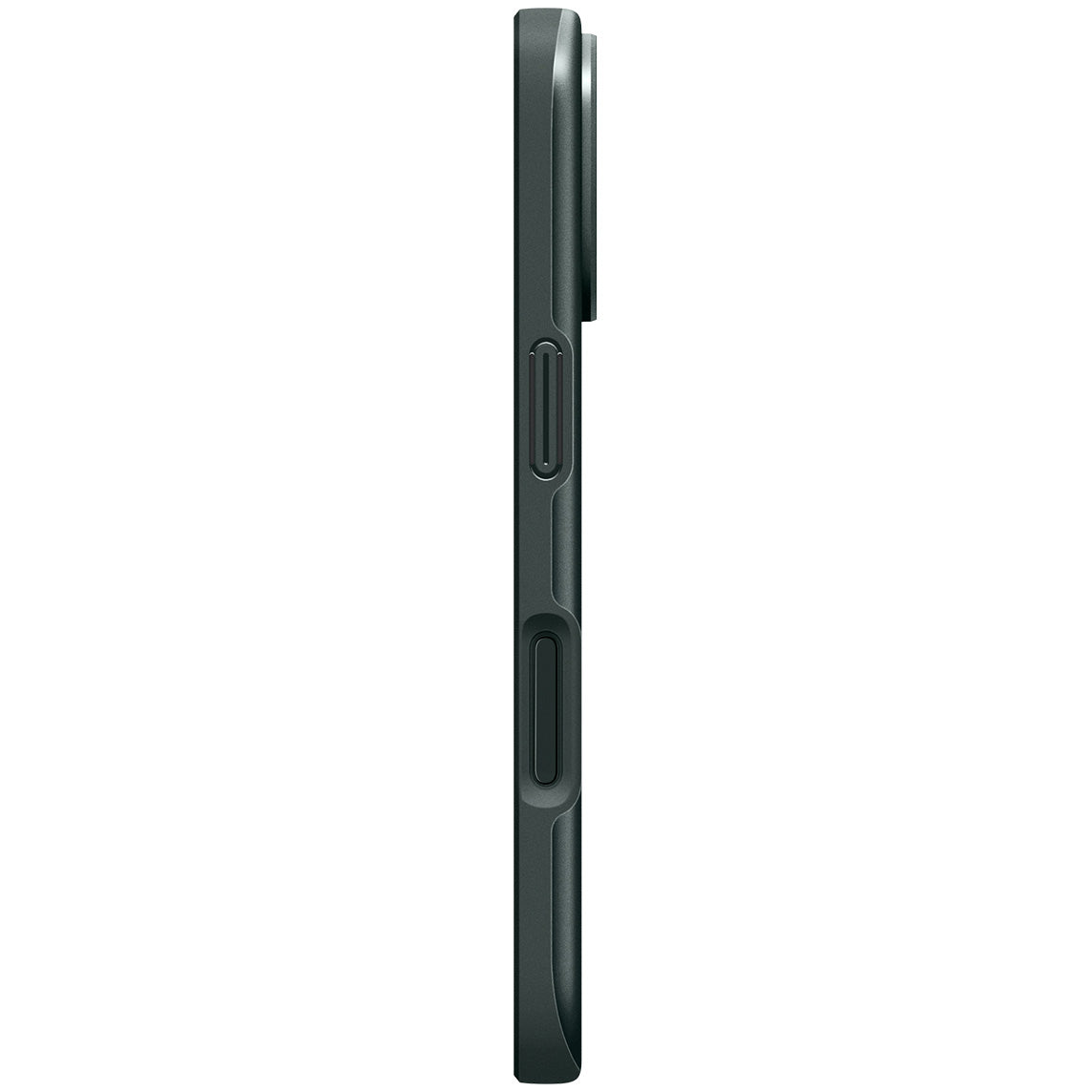 Handyhülle für iPhone 17, Spigen Thin Fit Mag mit MagSafe, Grün