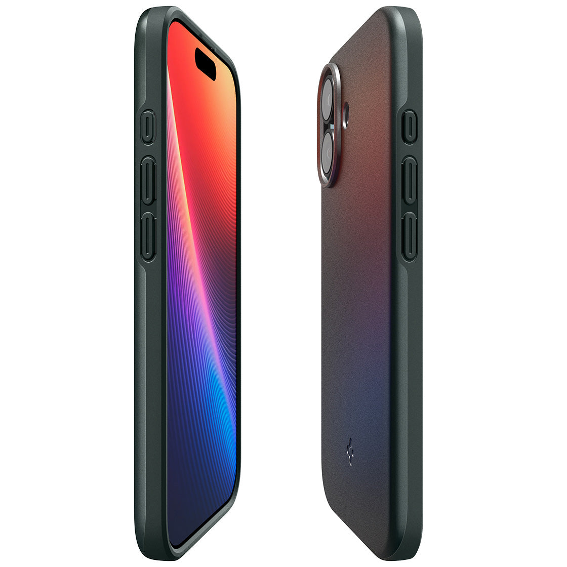 Handyhülle für iPhone 17, Spigen Thin Fit Mag mit MagSafe, Grün