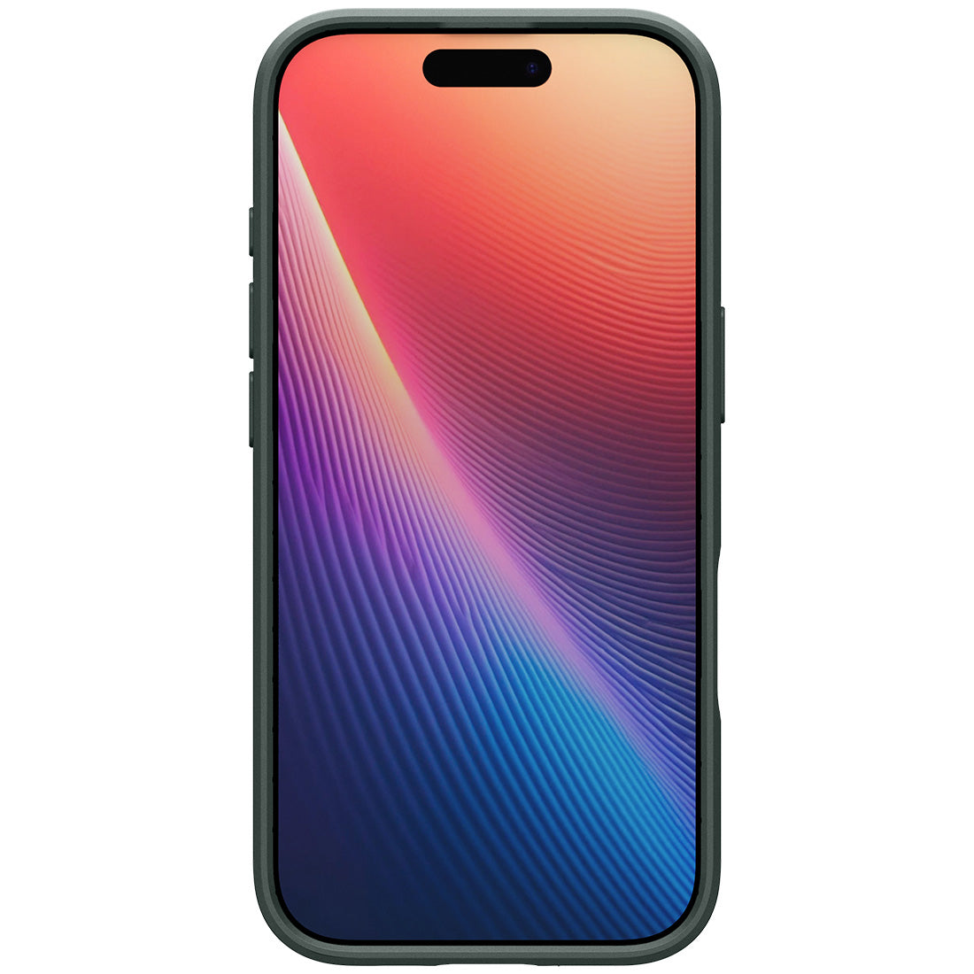 Handyhülle für iPhone 17, Spigen Thin Fit Mag mit MagSafe, Grün
