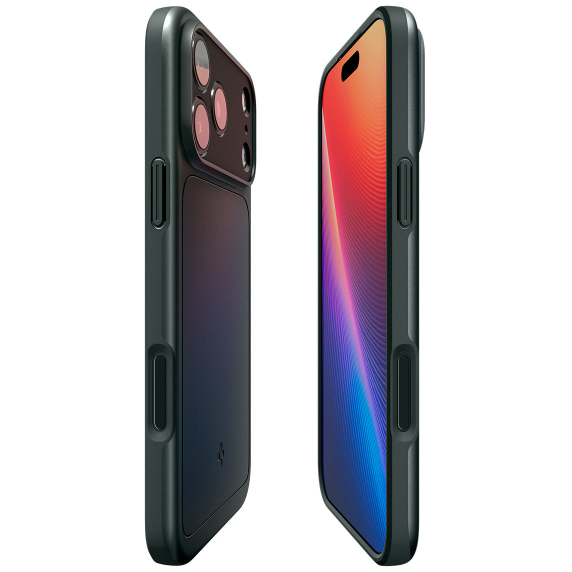 Handyhülle für iPhone 17 Pro, Spigen Thin Fit Mag mit MagSafe, Grün