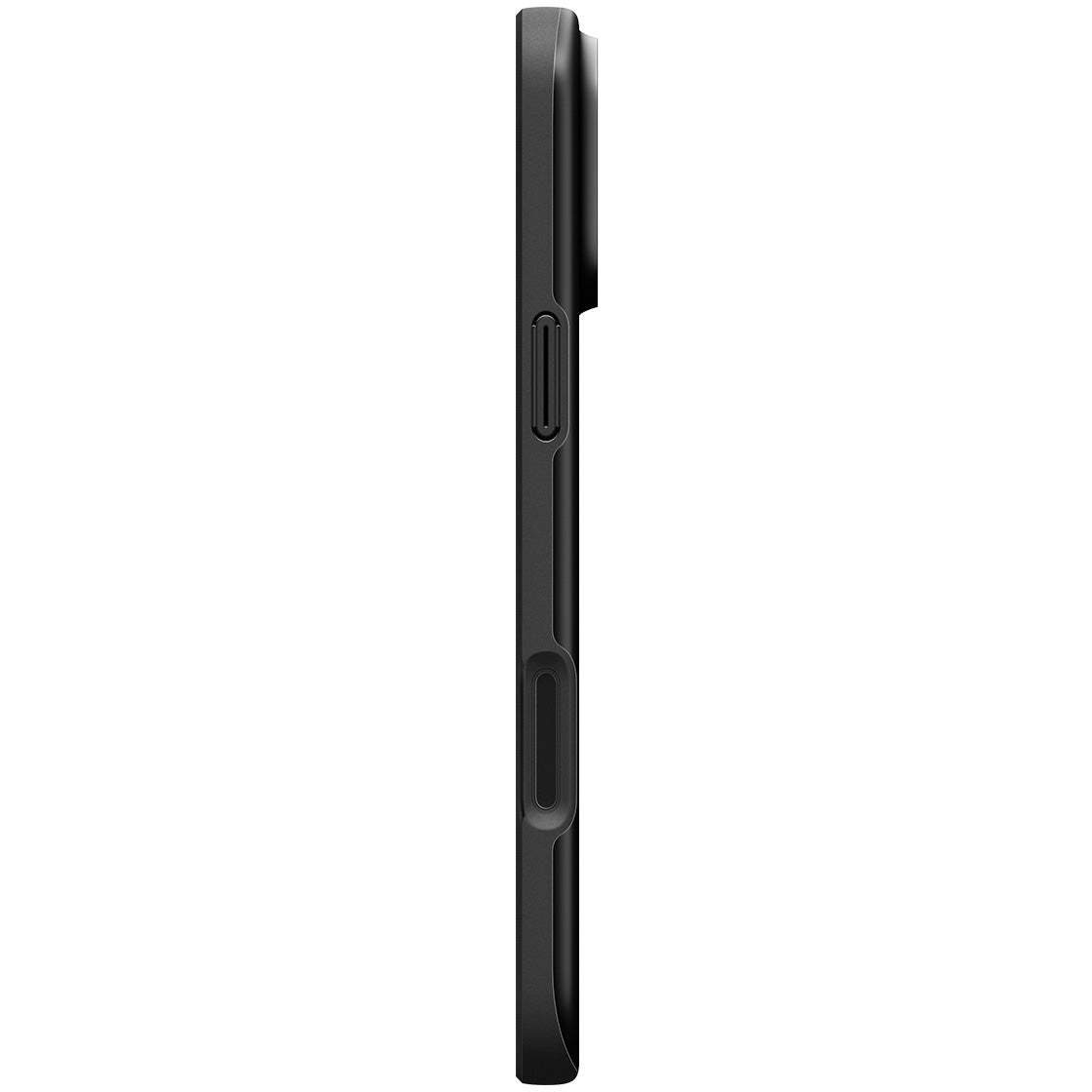 Handyhülle für iPhone 17 Pro, Spigen Thin Fit Mag mit MagSafe, Schwarz