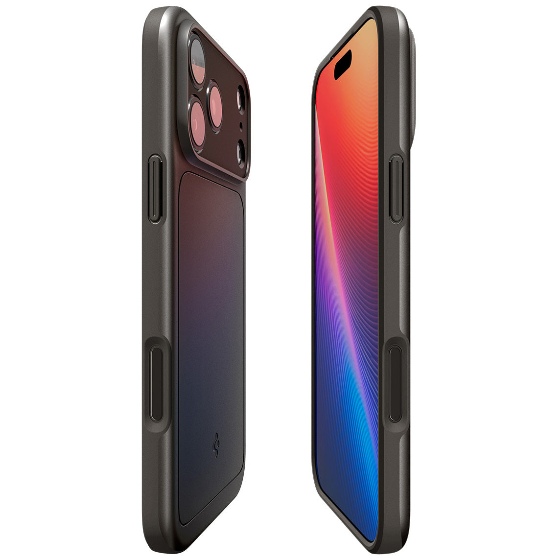 Handyhülle für iPhone 17 Pro Max, Spigen Thin Fit Mag mit MagSafe, Rotguss