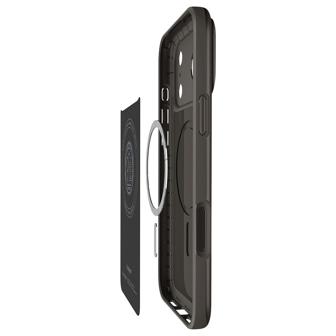 Handyhülle für iPhone 17 Pro Max, Spigen Thin Fit Mag mit MagSafe, Rotguss