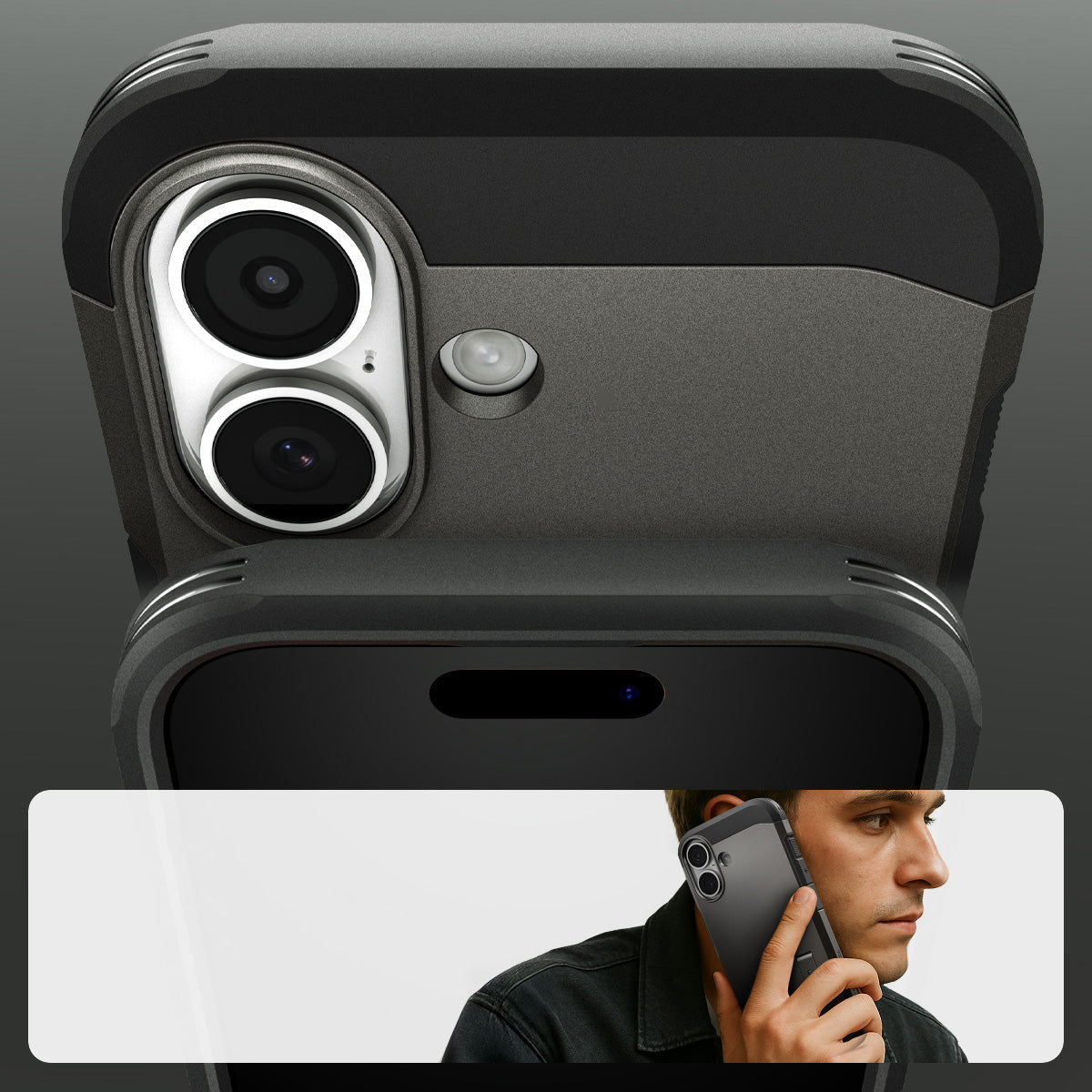 Handyhülle für iPhone 17, Spigen Tough Armor T Mag (CC) mit MagSafe, Rotguss