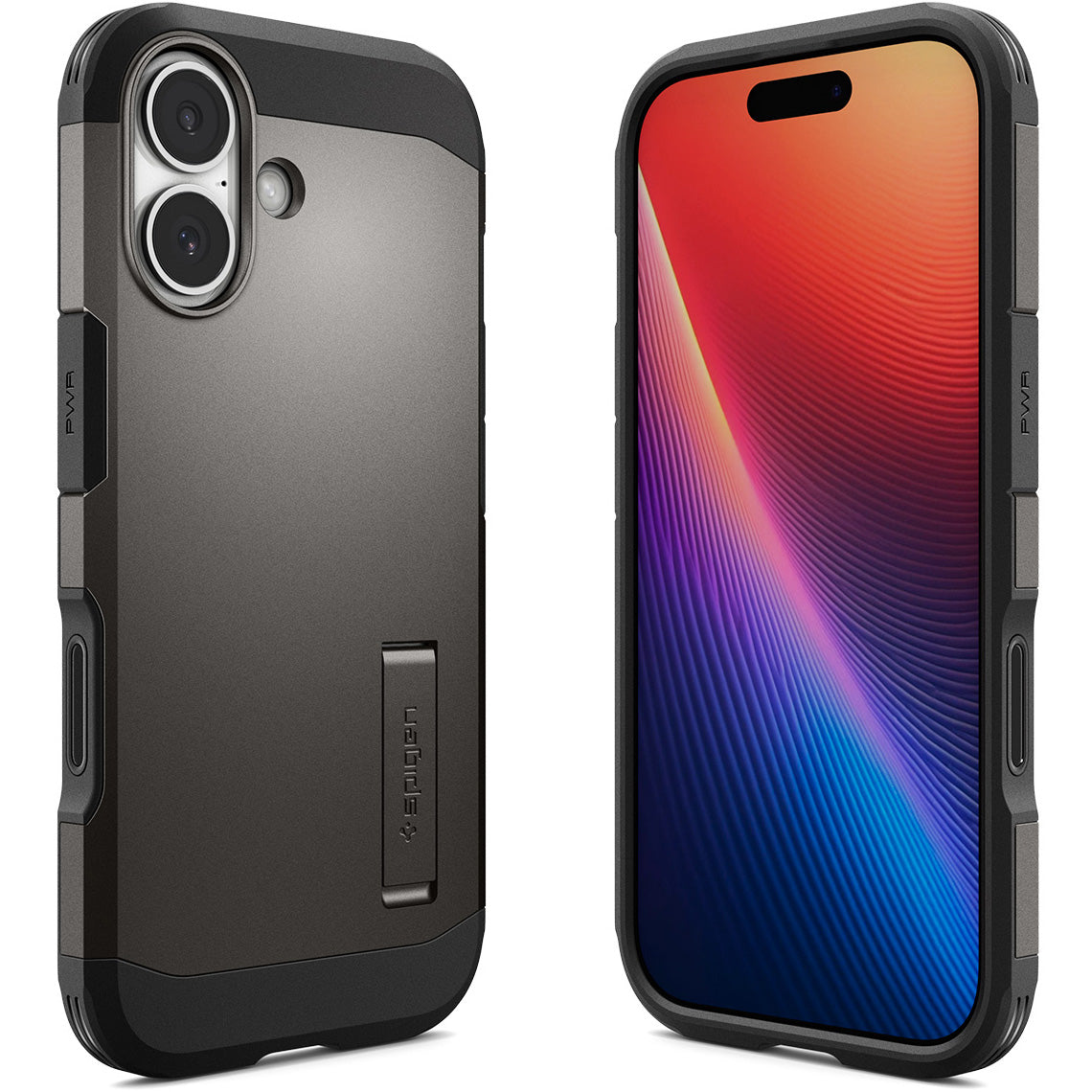 Handyhülle für iPhone 17, Spigen Tough Armor T Mag (CC) mit MagSafe, Rotguss