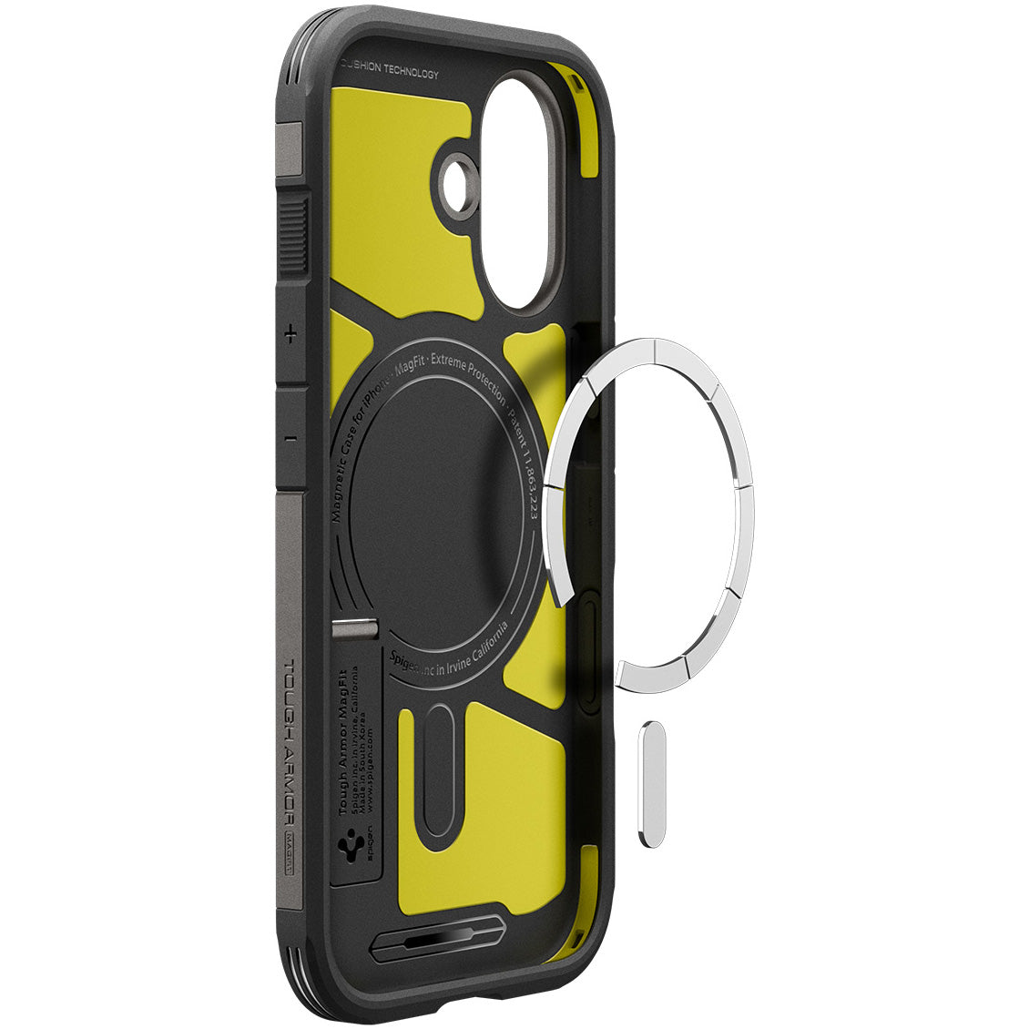 Handyhülle für iPhone 17, Spigen Tough Armor T Mag (CC) mit MagSafe, Rotguss