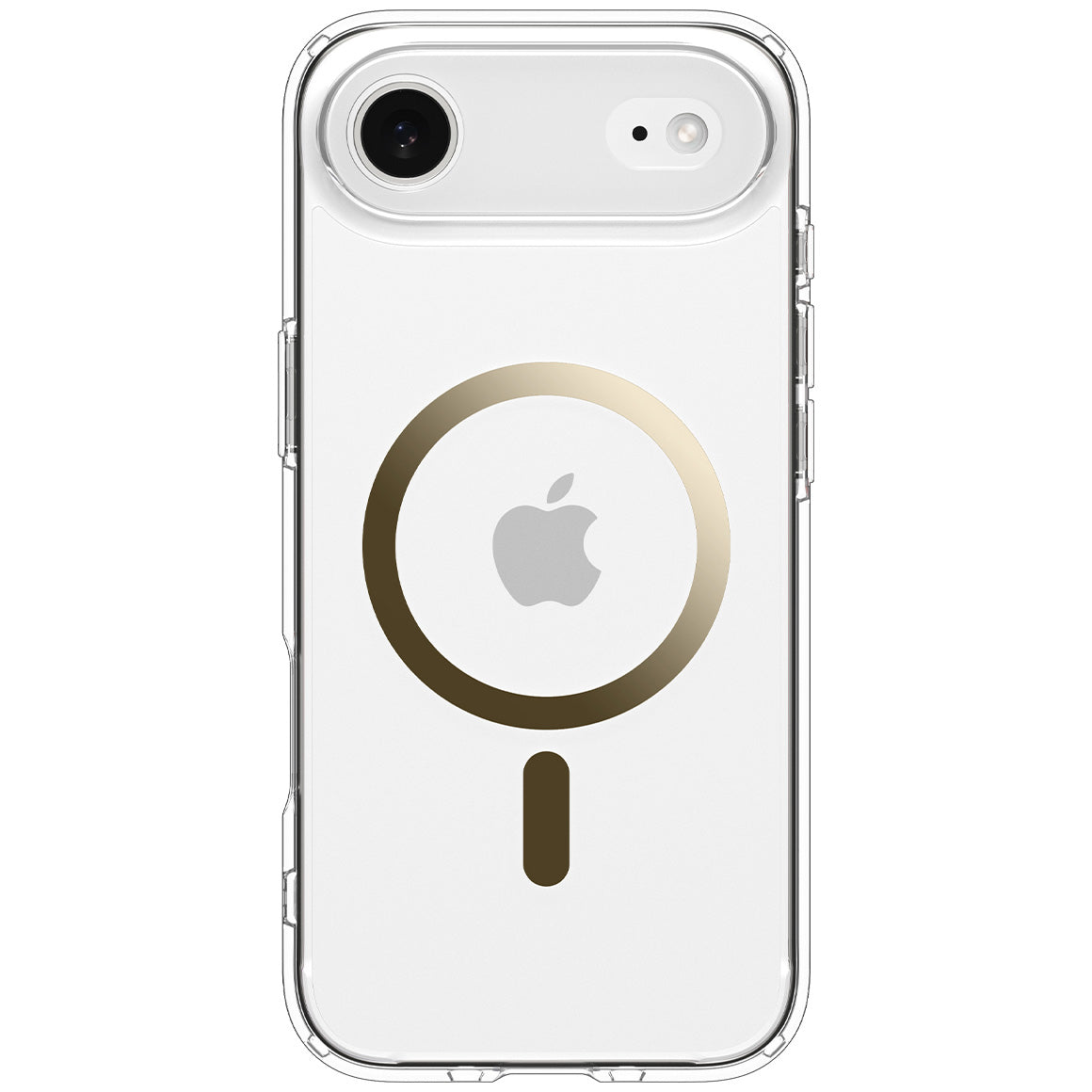 Handyhülle für iPhone Air, Spigen Ultra Hybrid Mag mit MagSafe, Transparent-Golden