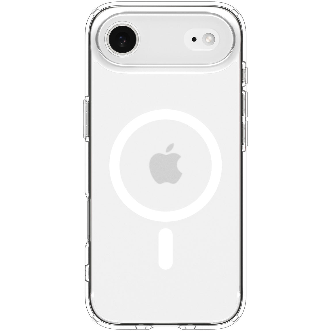 Handyhülle für iPhone Air, Spigen Ultra Hybrid Mag mit MagSafe, Durchscheinend-Weiß