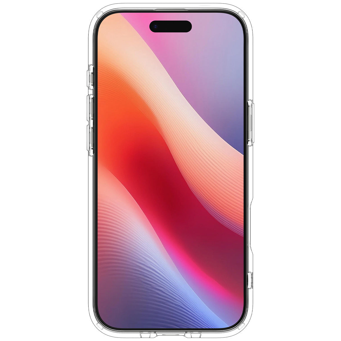 Handyhülle für iPhone Air, Spigen Ultra Hybrid Mag mit MagSafe, Durchscheinend-Weiß
