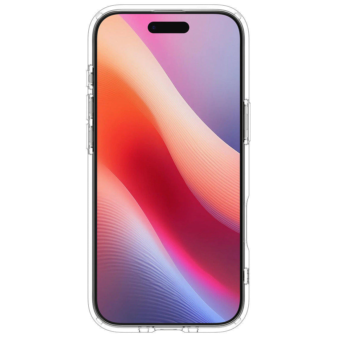 Handyhülle für iPhone Air, Spigen Ultra Hybrid Mag mit MagSafe, Transparent-Gemustert (Neo One)