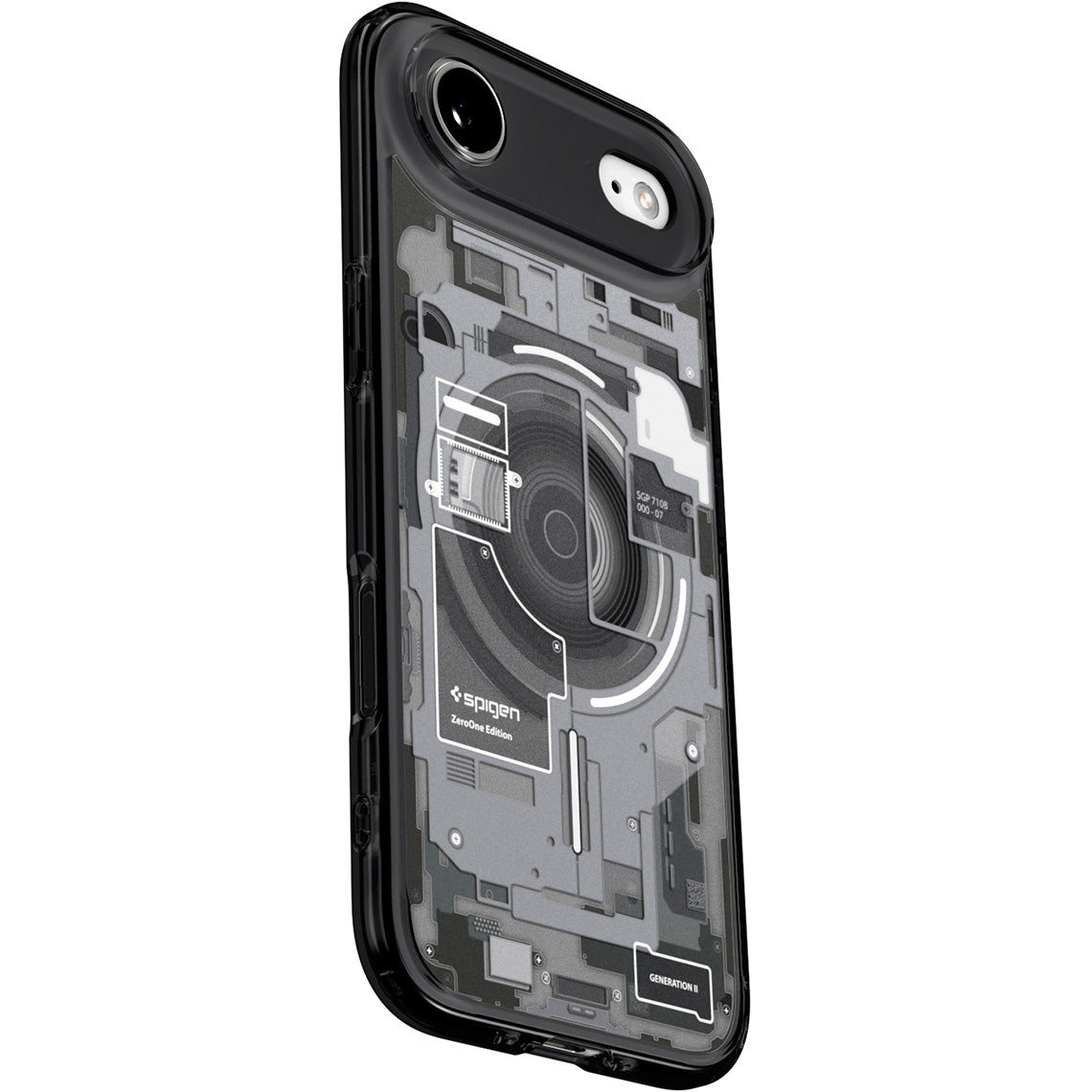 Handyhülle für iPhone Air, Spigen Ultra Hybrid Mag mit MagSafe, Rauchfarben-Grau (Zero One)