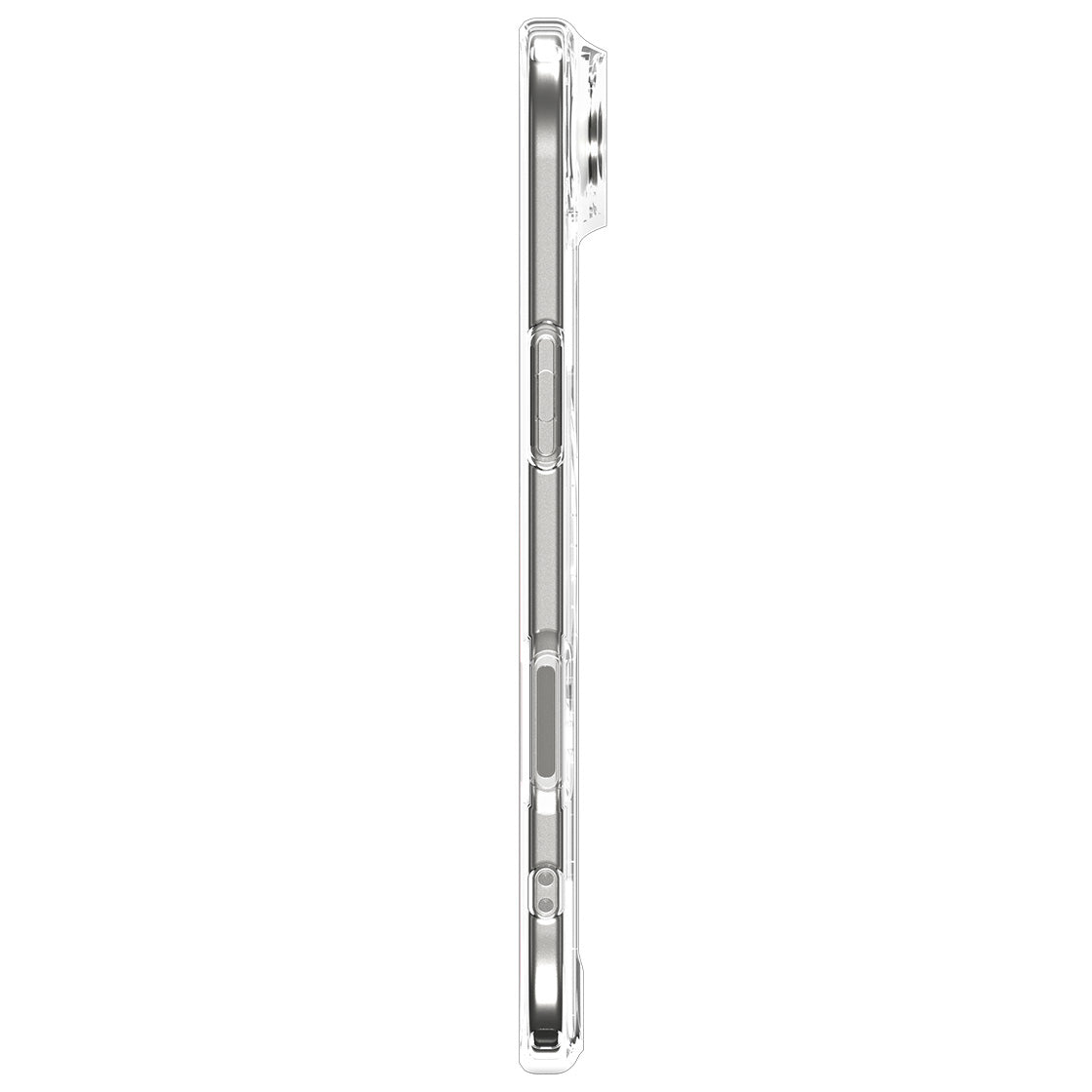 Handyhülle für iPhone Air, Spigen Ultra Hybrid Mag mit MagSafe, Beige-Transparent (Zero One)