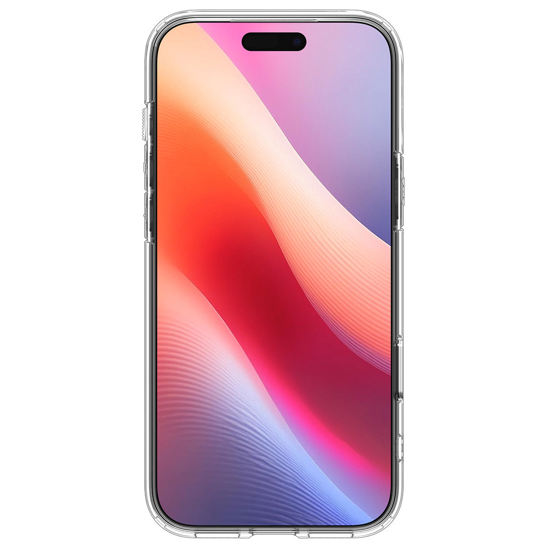 Handyhülle für iPhone 17 Pro, Spigen Ultra Hybrid T Mag (CC) mit MagSafe, Transparent-Weiß