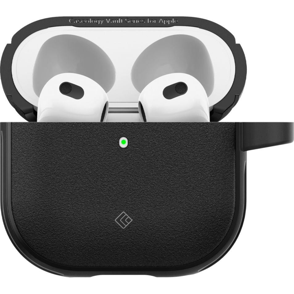 Schutzhülle für AirPods 5 / 4, Spigen Caseology Vault, Schwarz
