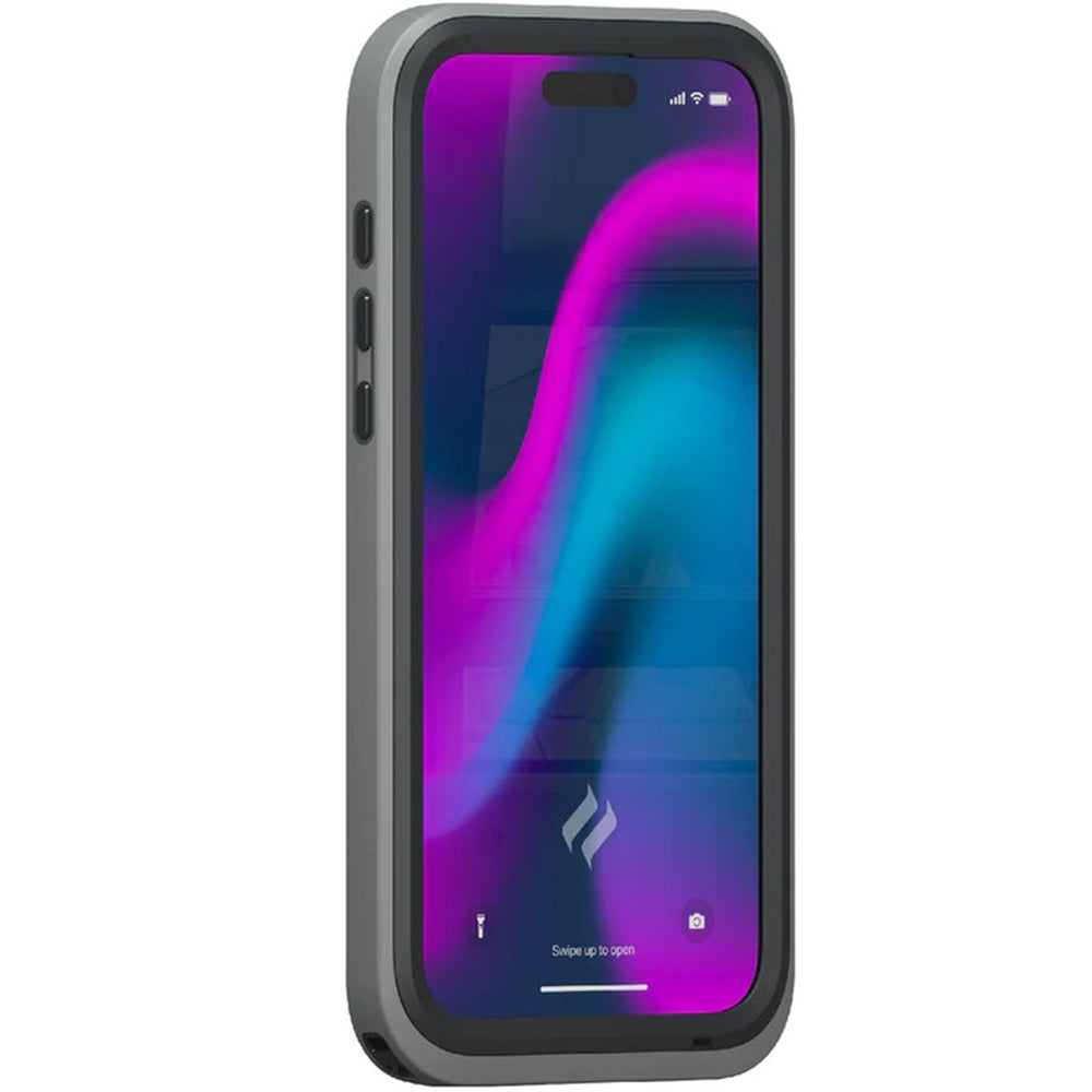 Wasserdichte Schutzhülle Catalyst Total Protection für iPhone 15 Pro Max Grau