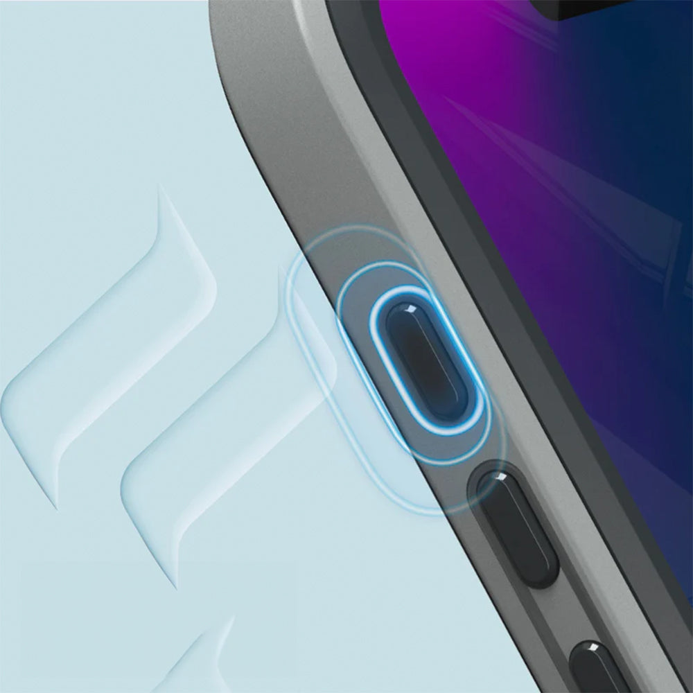 Wasserdichte Schutzhülle Catalyst Total Protection für iPhone 15 Pro Grau