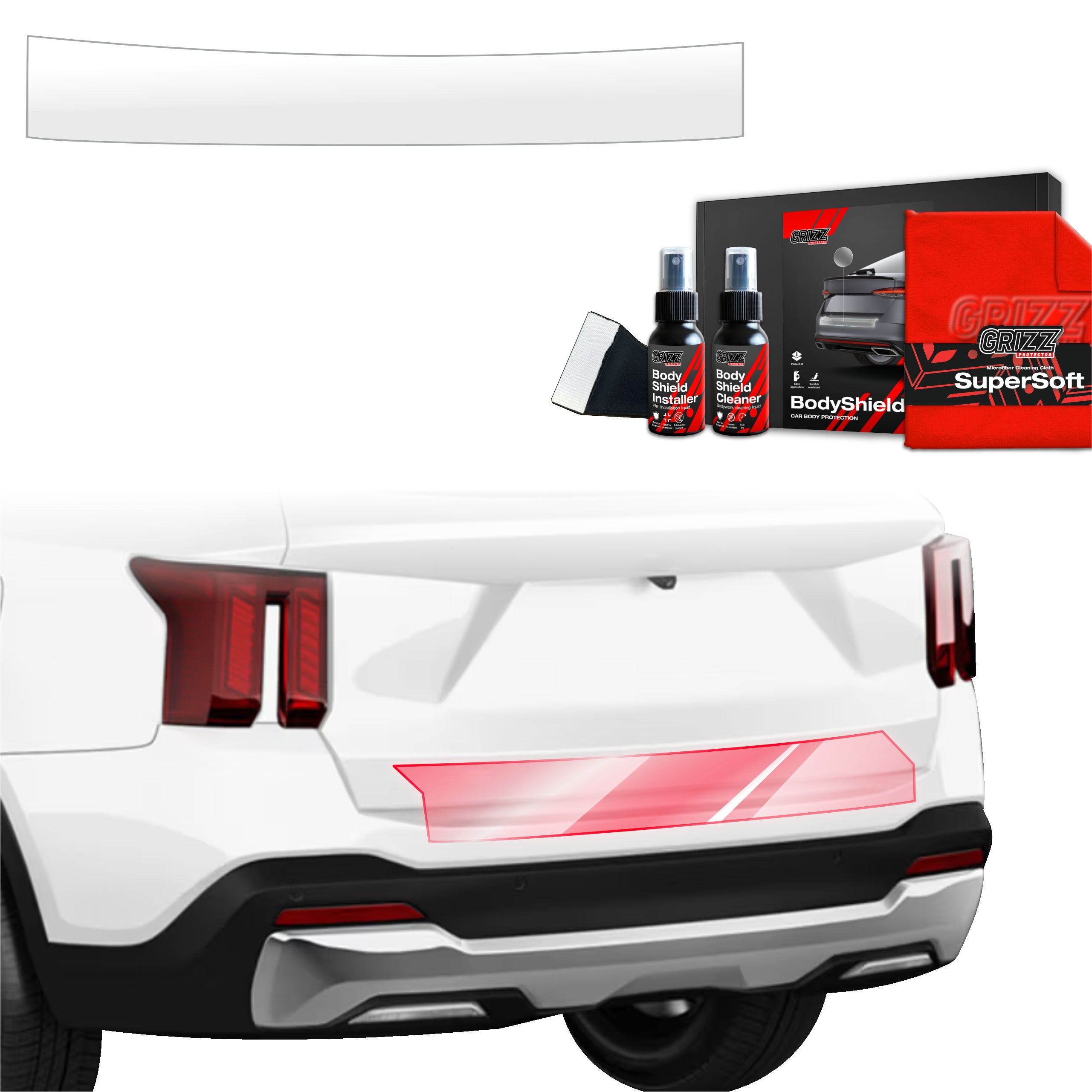 Schutzfolie Grizz Protector für Ladekante - Kia Picanto (2023-2026)