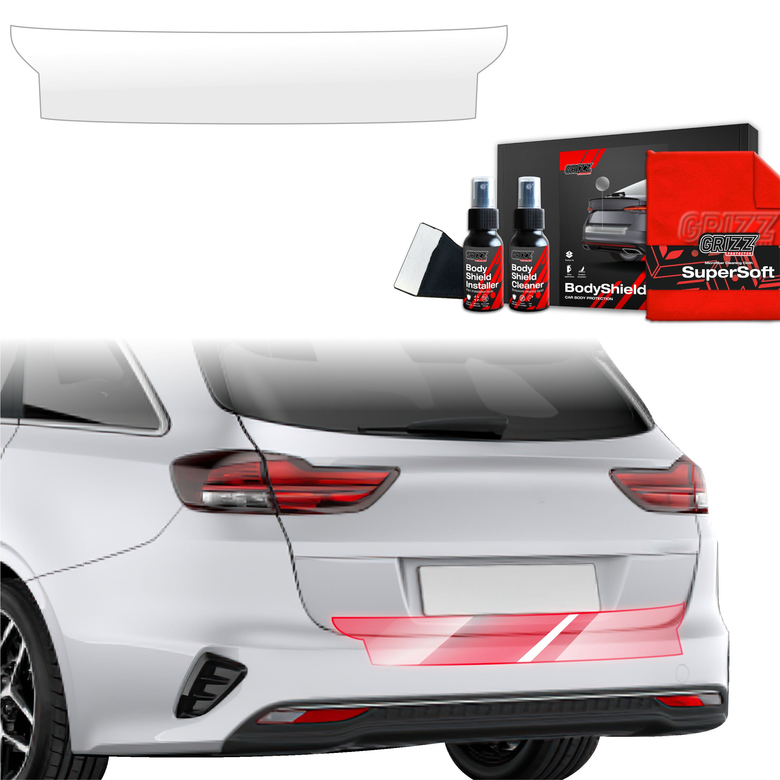 Schutzfolie Grizz Protector für Ladekante - Kia Ceed SW Kombi (2021-2025)