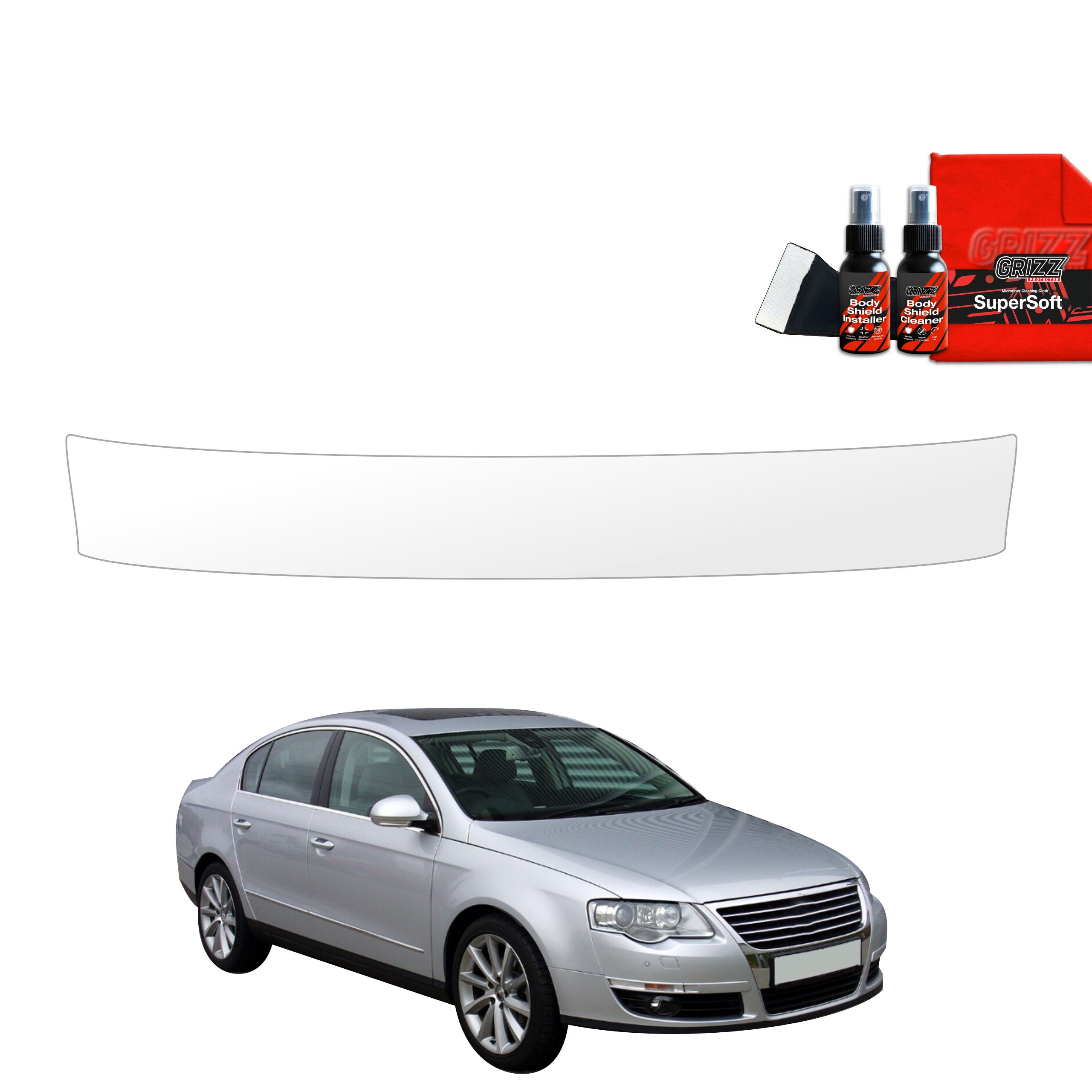 Schutzfolie Grizz Protector für Ladekante - Volkswagen Passat B6 Sedan (2005-2010)