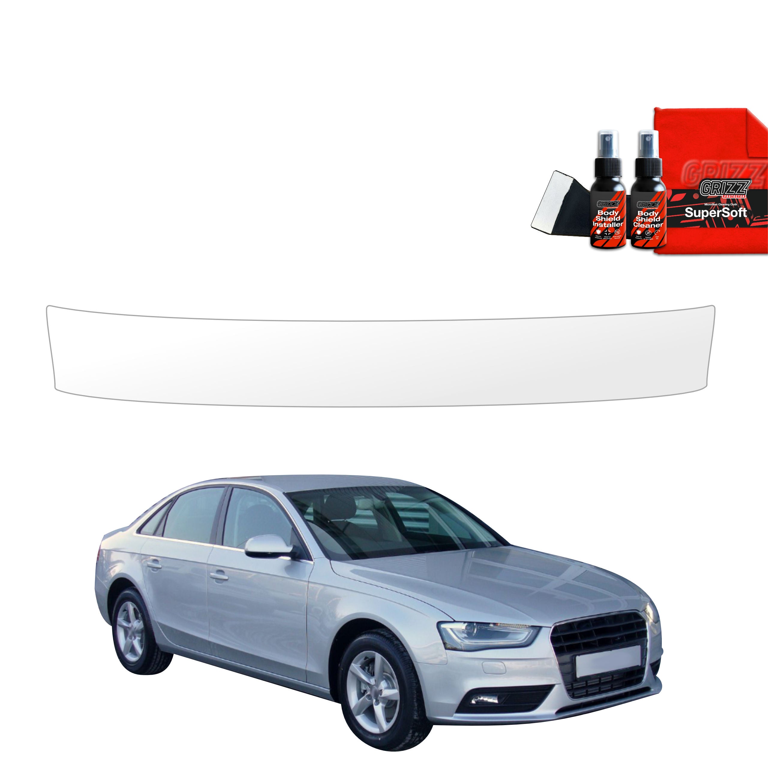 Schutzfolie Grizz Protector für Ladekante - Audi A4 B8 Sedan Facelifting (2011-2015)