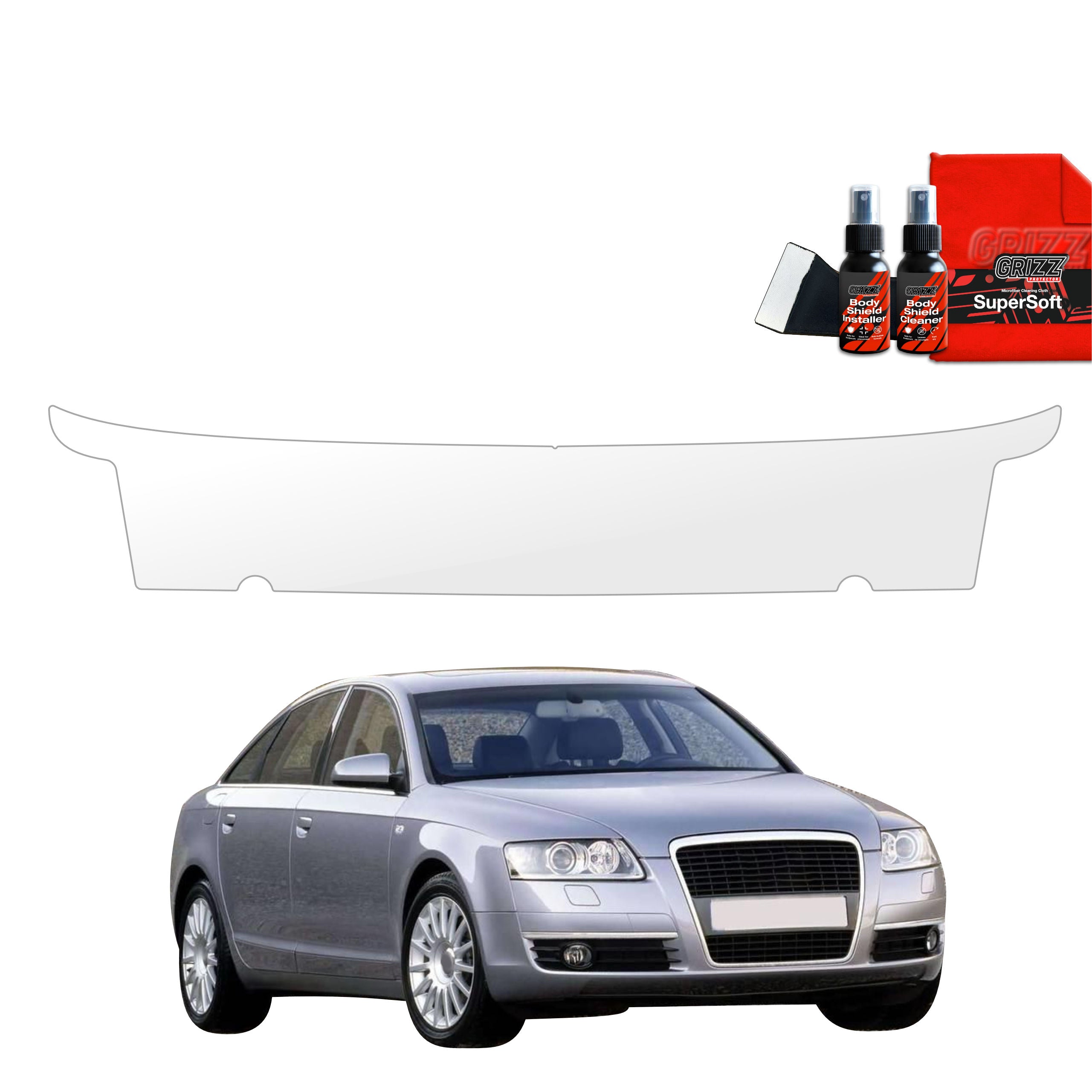 Schutzfolie Grizz Protector für Ladekante - Audi A6 C6 Sedan 4D (2004-2008)