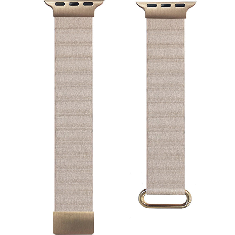 Armband für Apple Watch 42/41/40/38 mm, Crong Eclipse, Beige