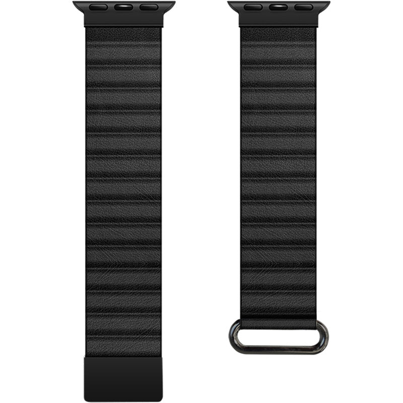 Armband für Apple Watch 49/46/45/44 mm, Crong Eclipse, Schwarz