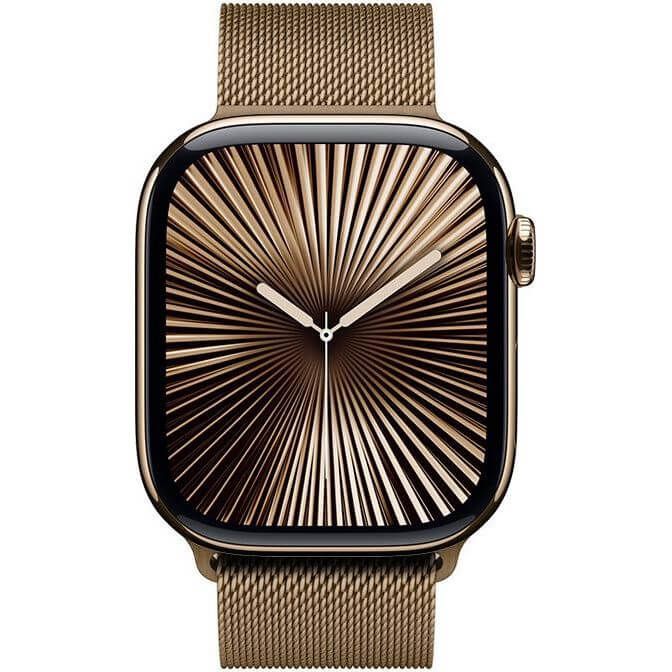 Armband für Apple Watch 49/46/45/44/42 mm, Crong Milano Steel Band, Rosegold