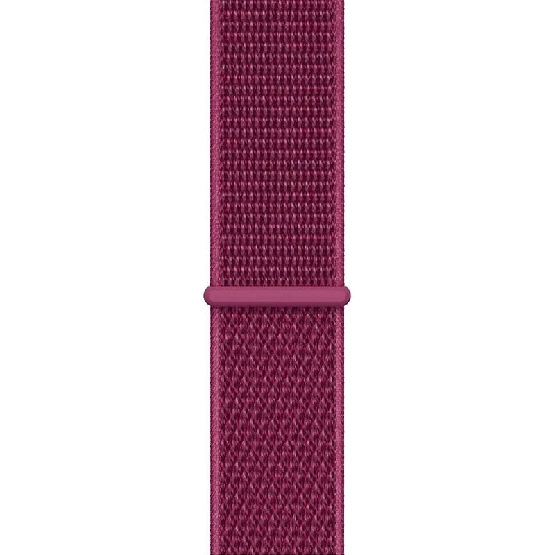 Armband Crong Nylon für Apple Watch 42/41/40/38 mm, Magentarot
