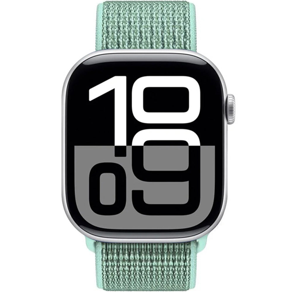 Armband für Apple Watch 42/41/40/38 mm, Crong Nylon, Grün