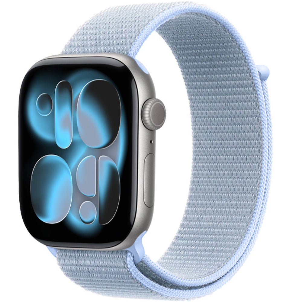 Armband für Apple Watch 42/41/40/38 mm, Crong Nylon, Hellblau