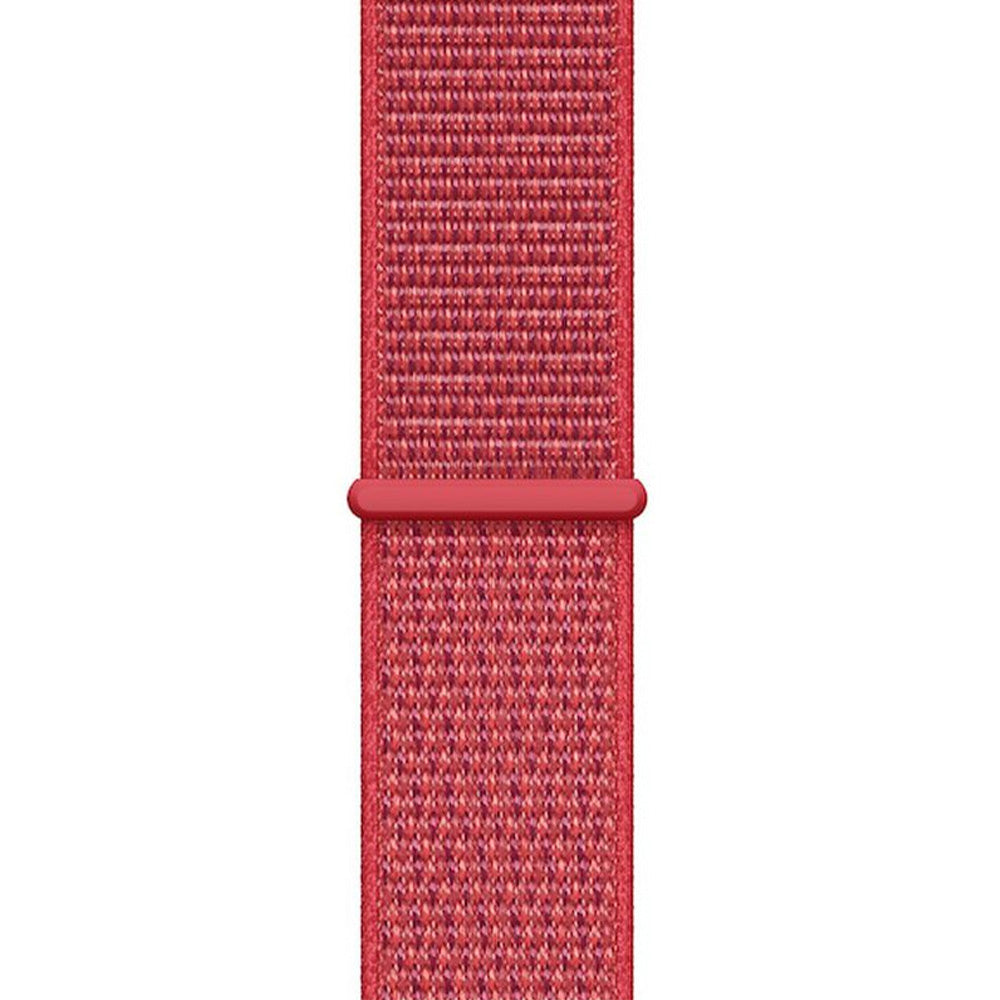 Armband für Apple Watch 42/41/40/38 mm, Crong Nylon, Rot