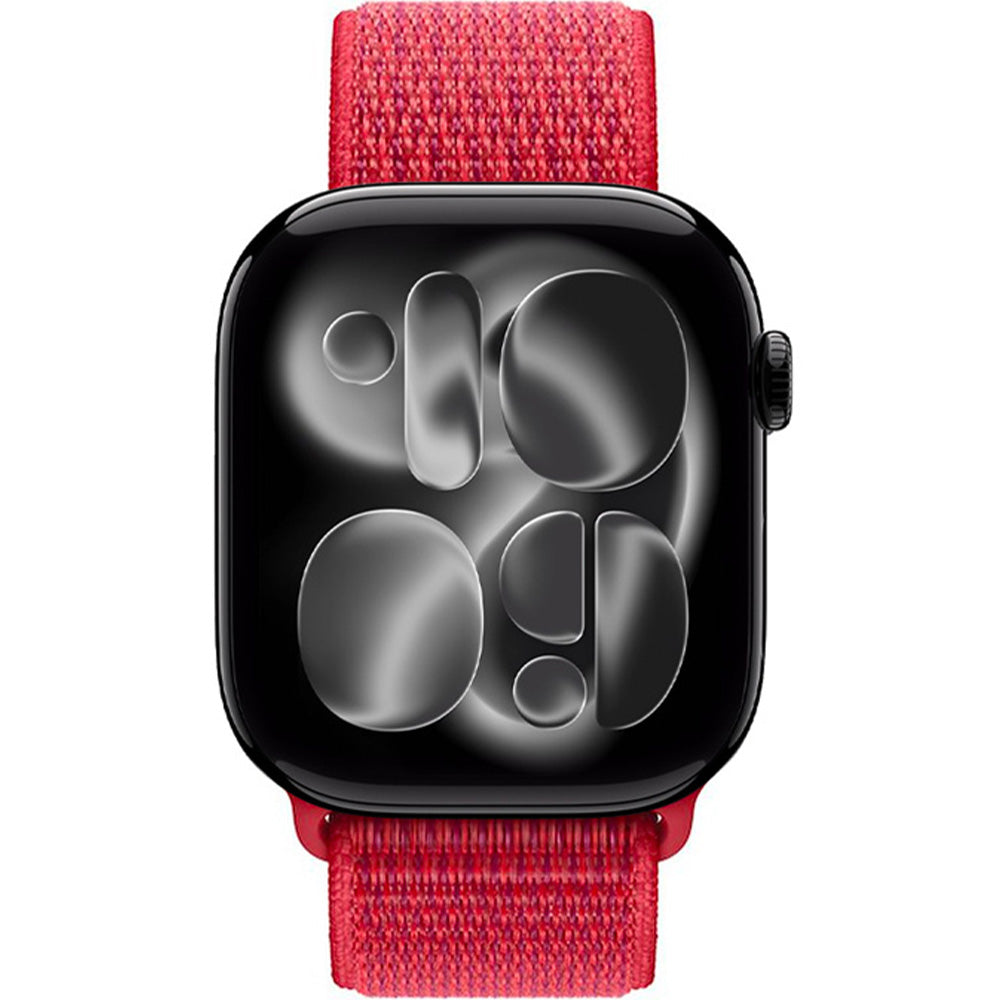 Armband für Apple Watch 42/41/40/38 mm, Crong Nylon, Rot