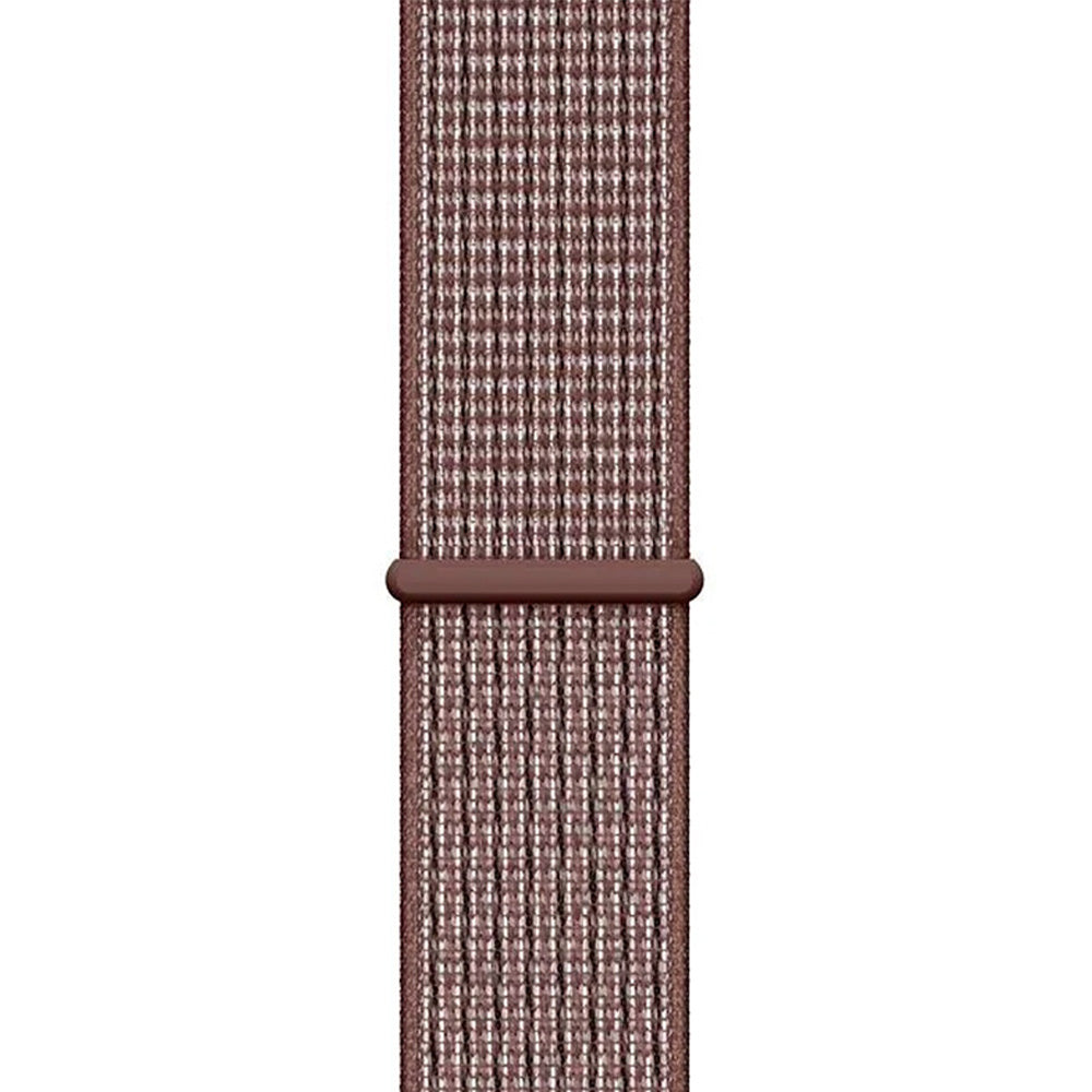 Armband für Apple Watch 42/41/40/38 mm, Crong Nylon, Braun