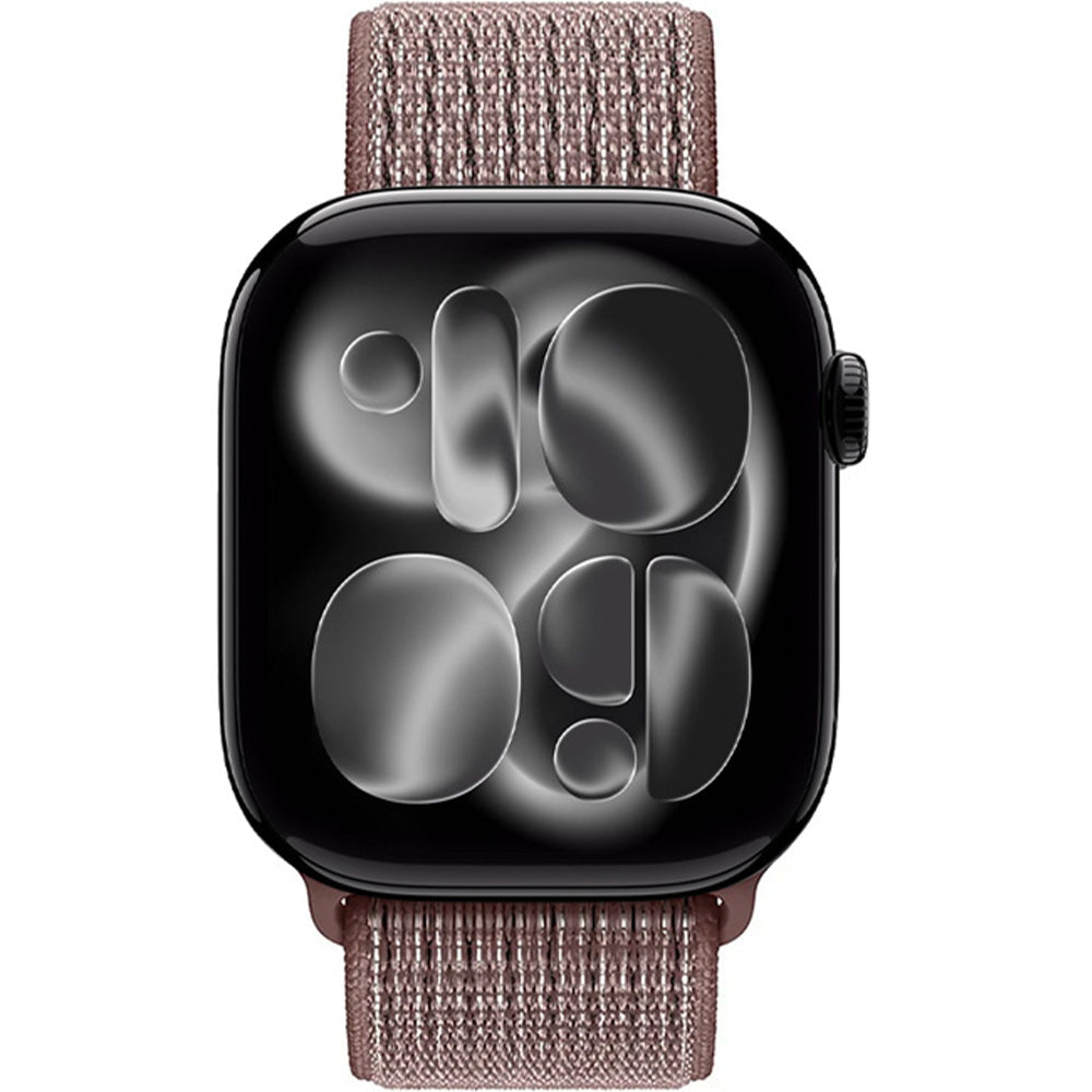 Armband für Apple Watch 42/41/40/38 mm, Crong Nylon, Braun