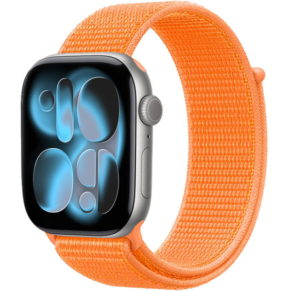 Armband für Apple Watch 42/41/40/38 mm, Crong Nylon, Orange