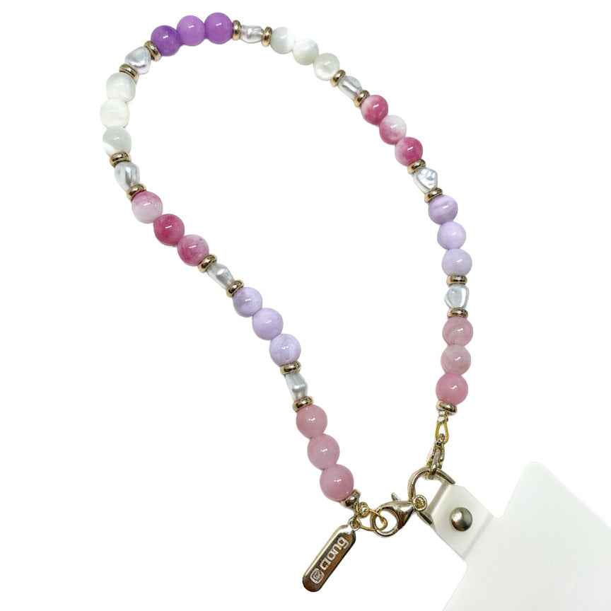 Universal-Handyband für das Handgelenk, Crong Phone Charm, mehrfarbige Perlen
