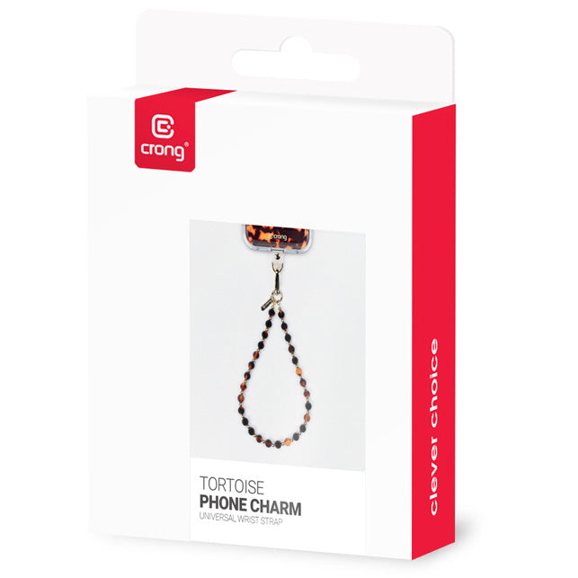 Universal-Handyband für das Handgelenk, Crong Phone Charm, Bernsteingold