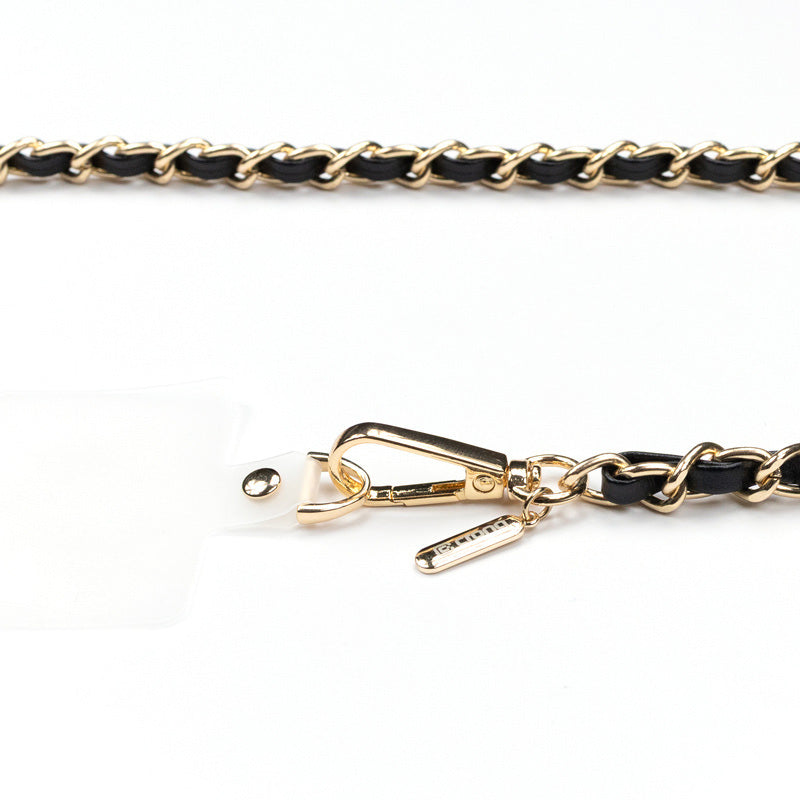 Universal-Handyband für die Schulter, Crong Phone Crossbody, schwarz-gold