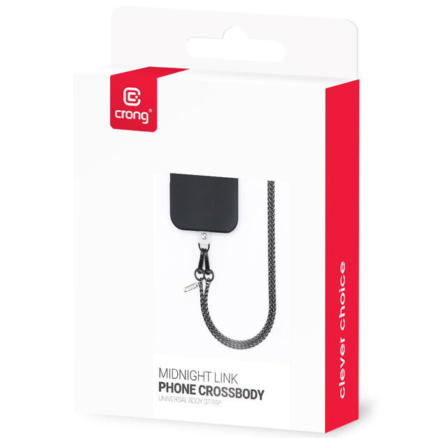Universal-Handyband für die Schulter, Crong Phone Crossbody, Schwarz