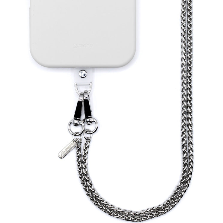 Universal-Handyband für die Schulter, Crong Phone Crossbody, Silbern